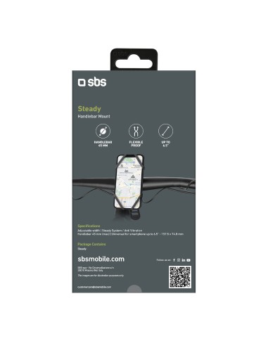 SBS TEERIDEHOLD SUPPORTO E-GO PER E-SCOOTER E BICI