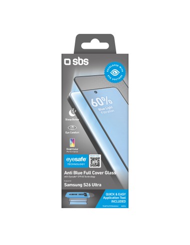SBS TEAPPLEYESSAS26U SAMSUNG S26 ULTRA EYESAFE VETRO CON APPLICATORE