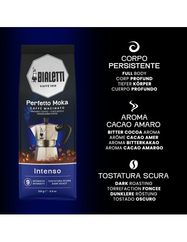 BIALETTI CAFFE' MOKA INTENSO 250G