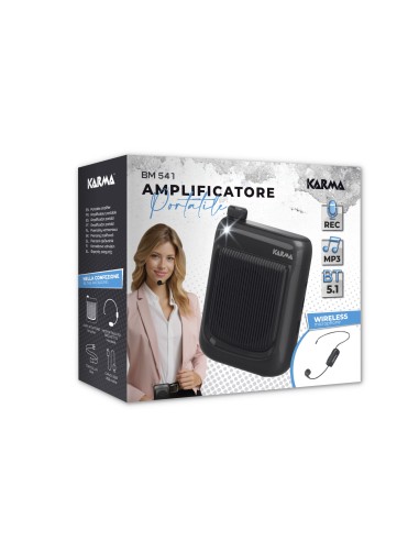 KARMA BM 541 AMPLIFICATORE PORTATILE AD ARCHETTO WIRELESS