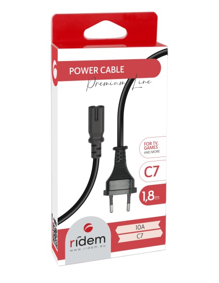 KARMA RDM CC8 CAVO ALIMENTAZIONE IEC C7 1,8M 2 POLI