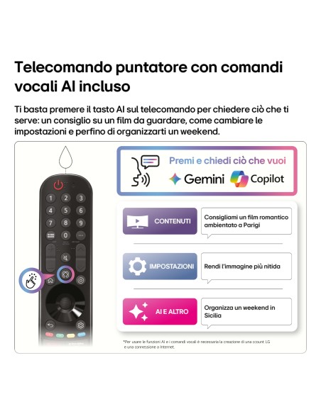 LG 50NU900B6 TVC 50" 4K SMART      TVSAT TELECOMANDO PUNTATORE