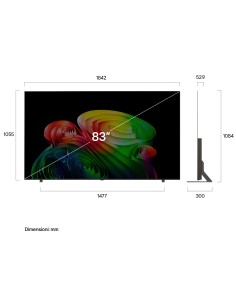 LG 83B6ELB TVC 83" OLED 4K SMART   TVSAT 2