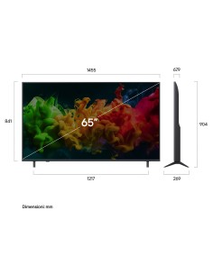 LG 65QNED80B6B TVC 65" MINILED 4K  SMART TVSAT 60HZ ALPHA 7 2