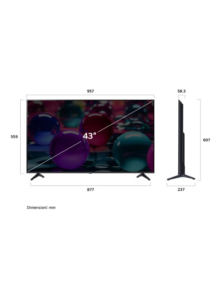 LG 43UA73006 TVC 43" 4K SMART TVSAT