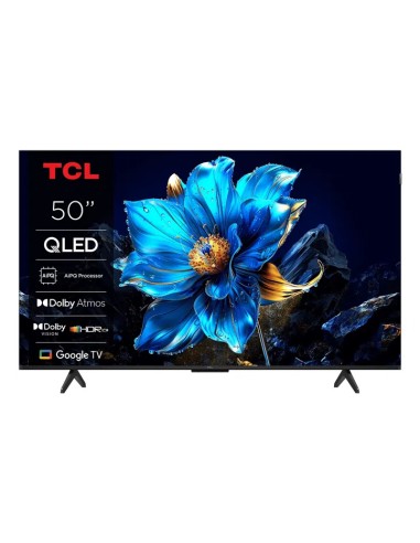 TCL 50T69C TVC 50" 4K QLED GOOGLE  TVSAT/AUDIO ONKYO