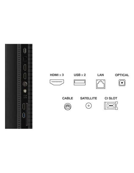 TCL 50T69C TVC 50" 4K QLED GOOGLE  TVSAT/AUDIO ONKYO