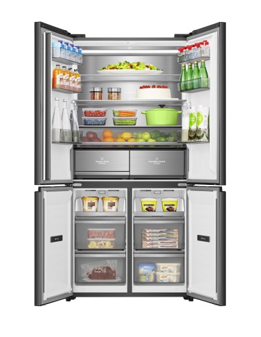 HISENSE RQ768N4GBE FRIGO 4 PORTE E NF NERO 591LT H190 L91,1 P60