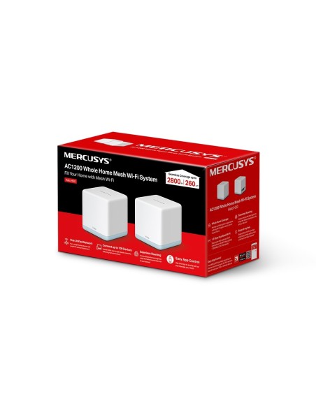 MERCUSYS HALO H30 2PACK AC1200 WHOLE HOME MESH WI-FI SYSTEM