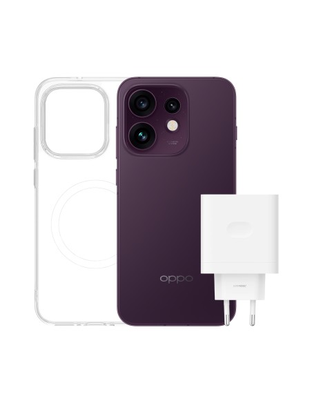 OPPO RENO16 5G PURPLE BLACK        COVER MAGNETICA E CARICABATT. 80W
