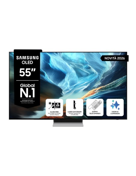 SAMSUNG QE55S90HAE TVC 55" OLED 4K SMART NEURAL QUANTUM TVSAT