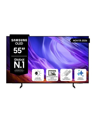 SAMSUNG QE55S85HAE TVC 55" OLED 4K SMART TVSAT