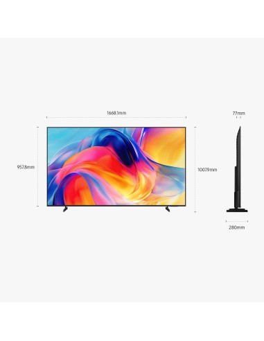 SAMSUNG UE75M70HAU TVC 75" MINILED  4K SMART TVSAT