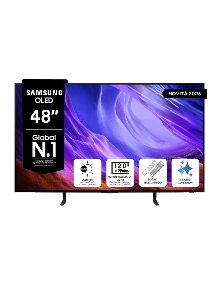 SAMSUNG QE48S85HAEXZT TVC 48" OLED SMART NEURAL QUANTUM TVSAT