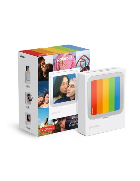 POLAROID HI-PRINT 3X3 BIANCO + 10 PELLICOLE STAMPANTE PORTATILE BT