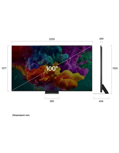 LG 100QNED87B6 TVC 100" MINILED 4K  SMART SAT