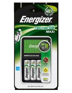 ENERGIZER MAXI CHARGER AA X4 2000MAH CARICABATTERIE