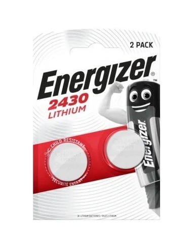 ENERGIZER LITHIUM CR2430 X2 PILE