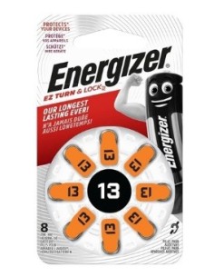 ENERGIZER ZINCAIR HA13 X8 PILE PER APPARECCHI ACUSTICI