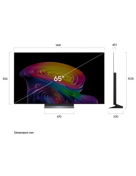 LG 65C66 TVC 65" OLED 4K SMART     TVSAT ALFA9 DOLBY VISION
