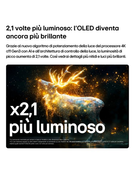 LG 48G66ELS TVC 48" OLED 4K SMART  TVSAT ALFA11 DOLBY VISION CON BASE
