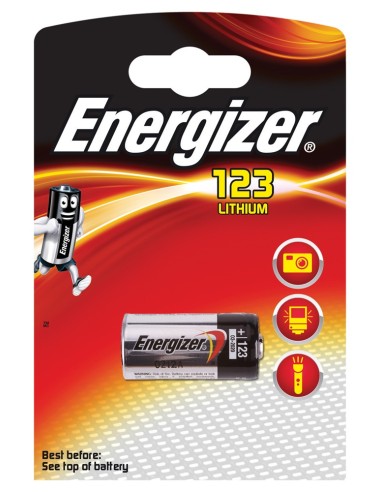 ENERGIZER PHOTO LITHIUM 123 X1 PILE