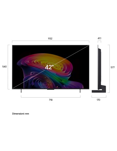 LG 42C66LB TVC 42" OLED 4K SMART   TV SAT
