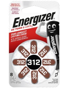 ENERGIZER ZINCAIR HA312 X8 PILE PER APPARECCHI ACUSTICI