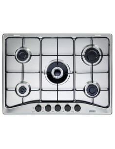 DE_LONGHI FFA57ASV PIANO COTTURA 75CM INOX 5F+1TC