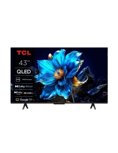 TCL 43T69C TVC 43" 4K QLED GOOGLE  TVSAT/AUDIO ONKYO 2