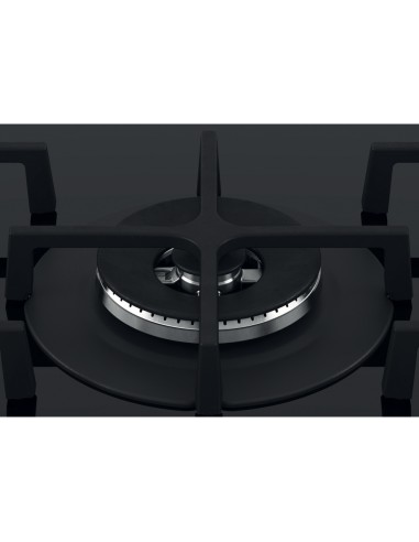 WHIRLPOOL GOA7523/NB1 PIANO COTTURA75CM 4F+1TC VETRONERO GRIGLIE GHISA
