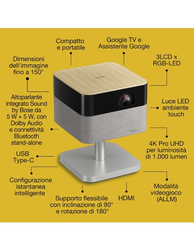 EPSON EF-72 VIDEOPROIETTORE 4K