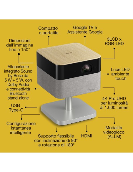 EPSON EF-72 VIDEOPROIETTORE 4K