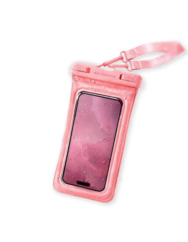 SBS CMWATERFLOATP CUSTODIA GALLEGGIANTE IMPERMEABILE CON LACCIO ROSA