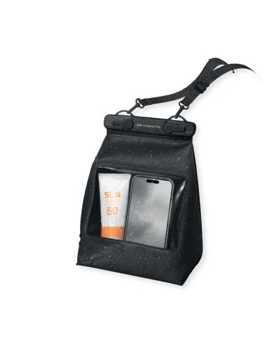 SBS CMWATERSACBAGK SACCA IMPERMEABILE 2L CON TRACOLLA NERO