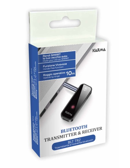 KARMA BLT TR2 RICEVITORE/TRASMETTITORE BLUETOOTH 5.4 USB-C JACK 3,5"