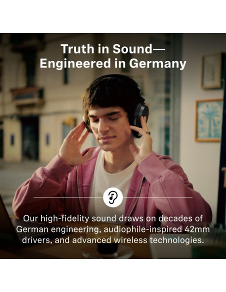 SENNHEISER MOMENTUM 5 DENIM CUFFIA BT CANCELLAZIONE RUMORE USB-C