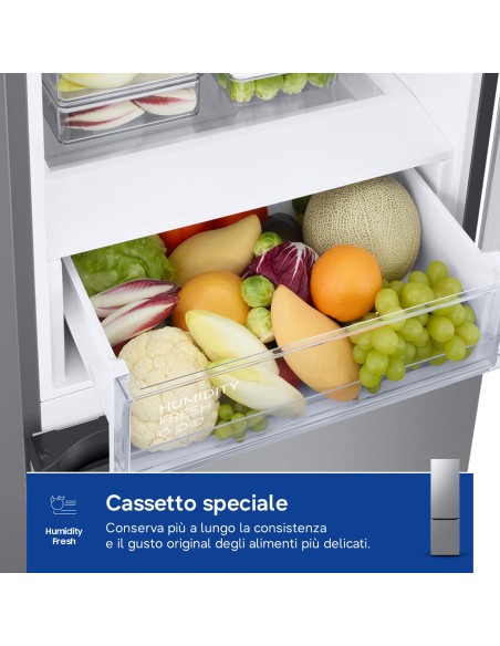 SAMSUNG RB38C600CS9 COMB. C NF 390 LT INOX H203 L59,5 P65,8 WIFI