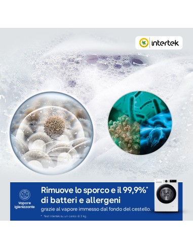 SAMSUNG WW90CGC04DAE LVB A-10% 9KG 1400G VAPORE IGIEN. WIFI LED TOUCH