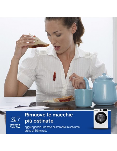SAMSUNG WW90CGC04DAE LVB A-10% 9KG 1400G VAPORE IGIEN. WIFI LED TOUCH