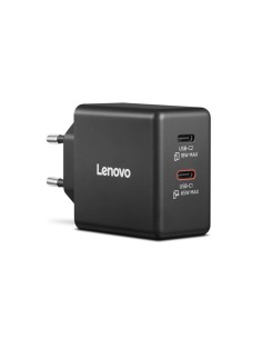 LENOVO ALIMENTATORE DUAL USB-C 65W GAN CAVO 1,5M