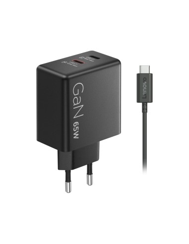 LENOVO ALIMENTATORE DUAL USB-C 65W GAN CAVO 1,5M