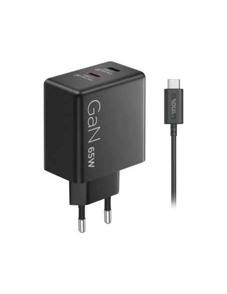 LENOVO ALIMENTATORE DUAL USB-C 65W GAN CAVO 1,5M