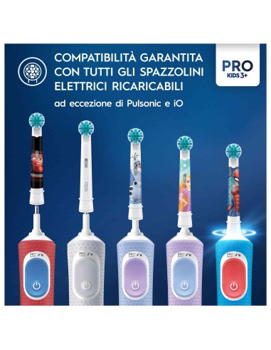ORAL B PRO KIDS EBS10S SPIDERMAN   RICAMBIO 4PZ