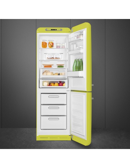 SMEG FAB32RLI6 COMB. C LIME NF 331 LT ANNI 50 60CM CERNIERE DX