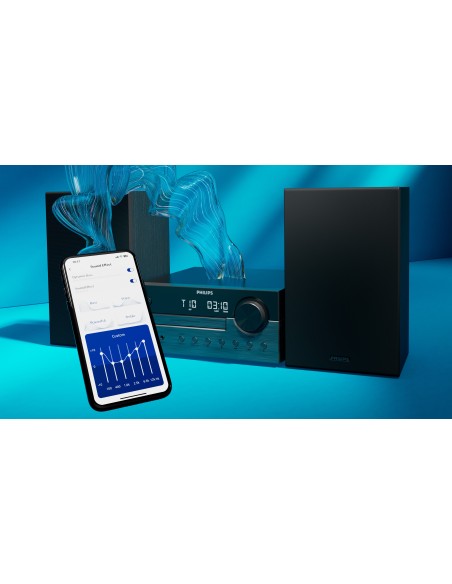 PHILIPS TAM4505M2 HIFI MICRO DAB+/CD/MP3/USB/AUX 160W (80W RMS) BT 5.4