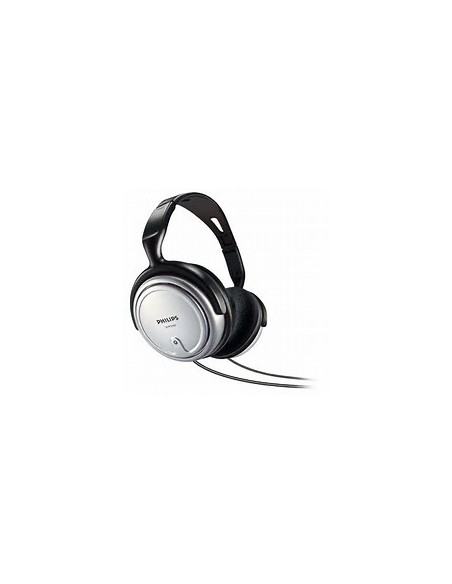 PHILIPS SHP2500 CUFFIA TV SILVER JACK 3,5MM ADATT.6,3MM CAVO 6M