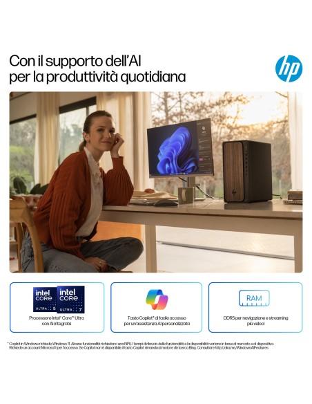HP OMNIDESK AI M03-0014NL PC       ULTRA 5 225 16GB 512GB