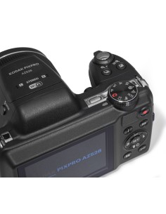 KODAK AZ528 NERO 16MP CMOS 52X 3" FHD WIFI B.LITIO FOTOCAM.BRIDGE