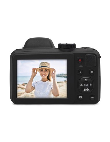 KODAK AZ405K NERO 20MP CMOS 40X 3" FHD B.AA FOTOCAMERA BRIDGE